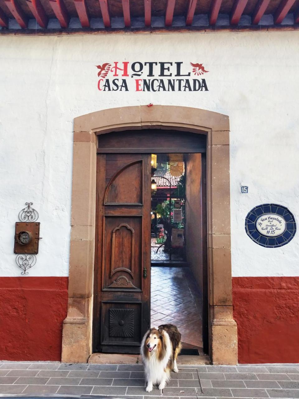 Hotel Casa Encantada Patzcuaro Bagian luar foto
